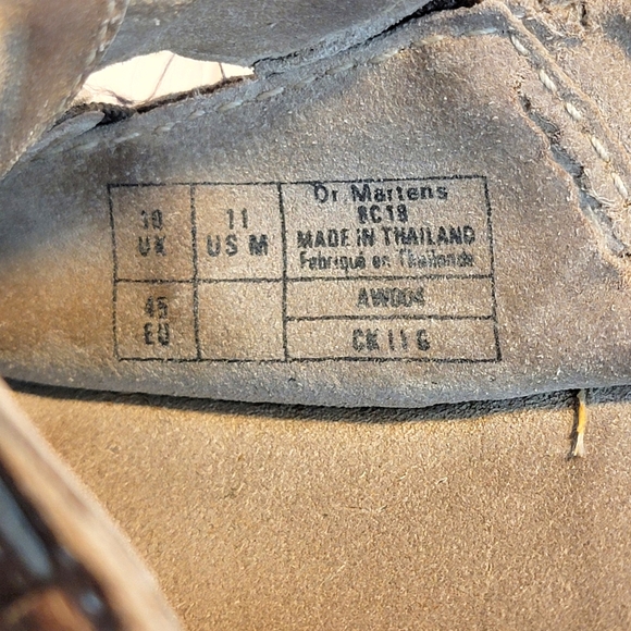 Dr. Martens Vintage 90's Vibes Fishermans Leather Open Toe Sandals 11 US - Picture 11 of 12